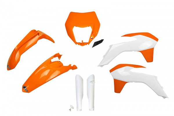 Full Plastic Kit OEM Color 16 for Ktm EXC 125 - EXC 200 - EXC 250 - EXC-F 250 - EXC 300 - EXC-F 350 - EXC-F 450 - EXC-F 500 ...